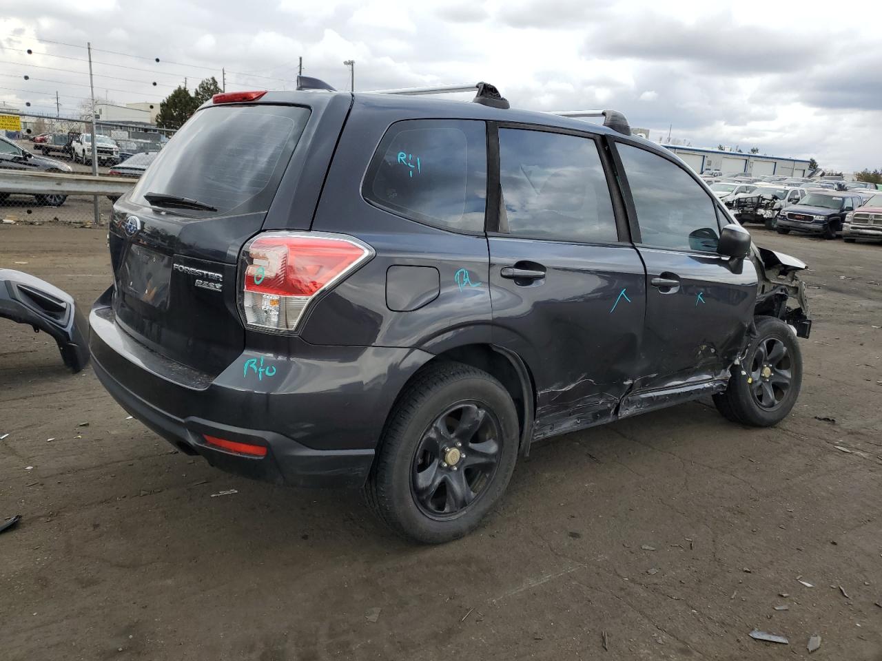 2017 Subaru Forester 2.5I vin: JF2SJAAC5HG466239