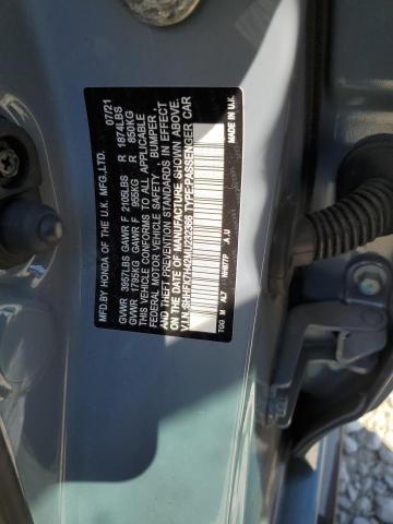 Lot #2494349917 2021 HONDA CIVIC SPOR salvage car