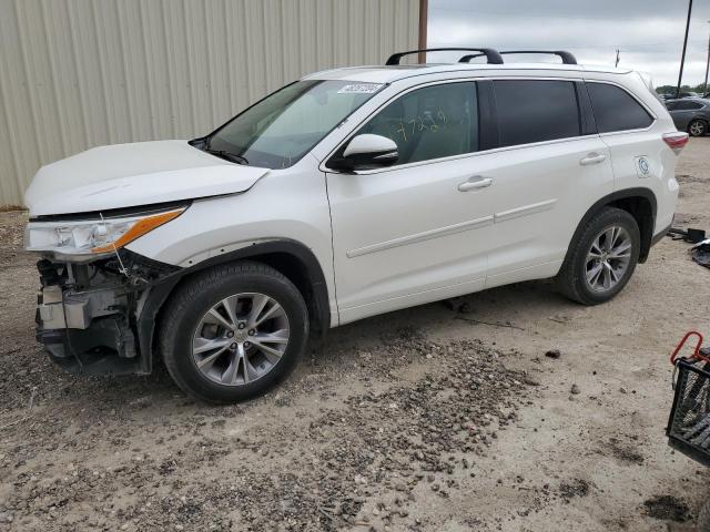 VIN 5TDKKRFH1ES032481 2014 Toyota Highlander, Xle no.1