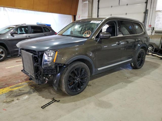 Lot #2526376883 2020 KIA TELLURIDE salvage car