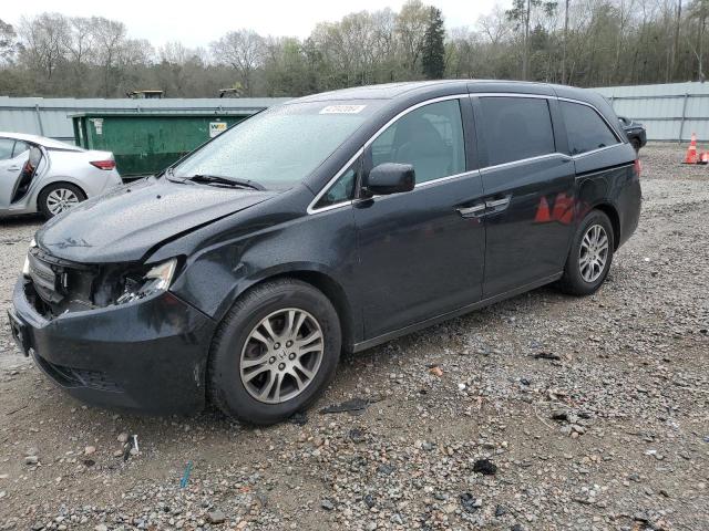 Lot #2487562038 2012 HONDA ODYSSEY EX salvage car