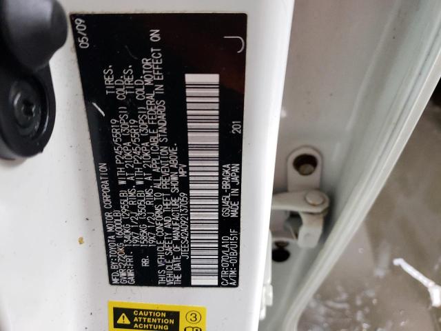 2009 Toyota Highlander Limited VIN: JTEES42A092137059 Lot: 47976144