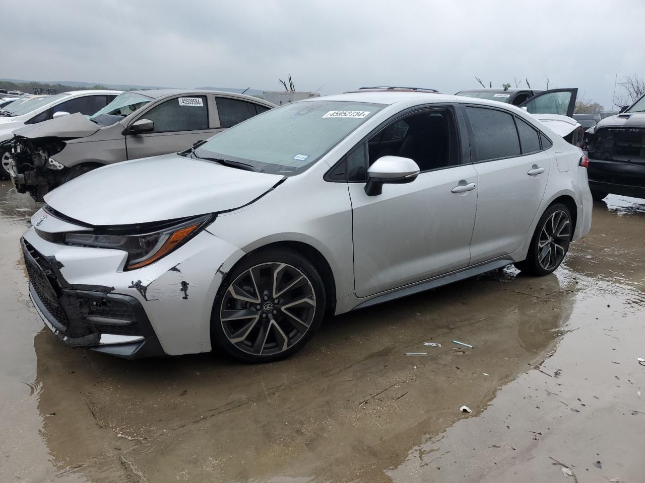 2020 Toyota Corolla Se vin: 5YFS4RCE5LP041758