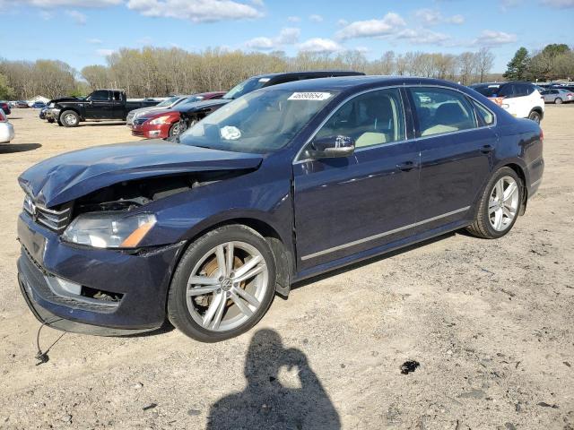 Lot #2455111475 2015 VOLKSWAGEN PASSAT SE salvage car