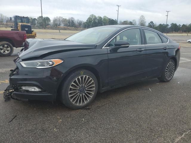 Lot #2462004152 2017 FORD FUSION SE salvage car