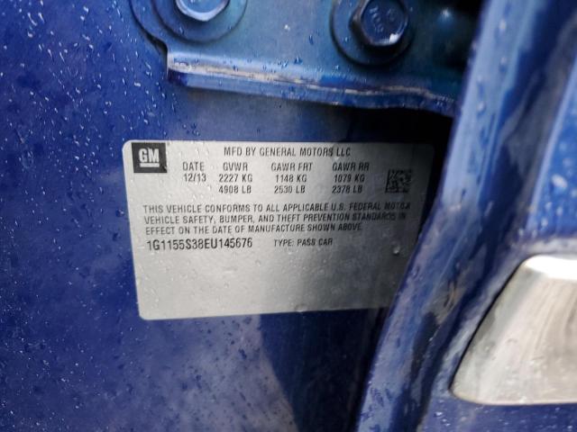 2014 Chevrolet Impala Ltz VIN: 1G1155S38EU145676 Lot: 48289444