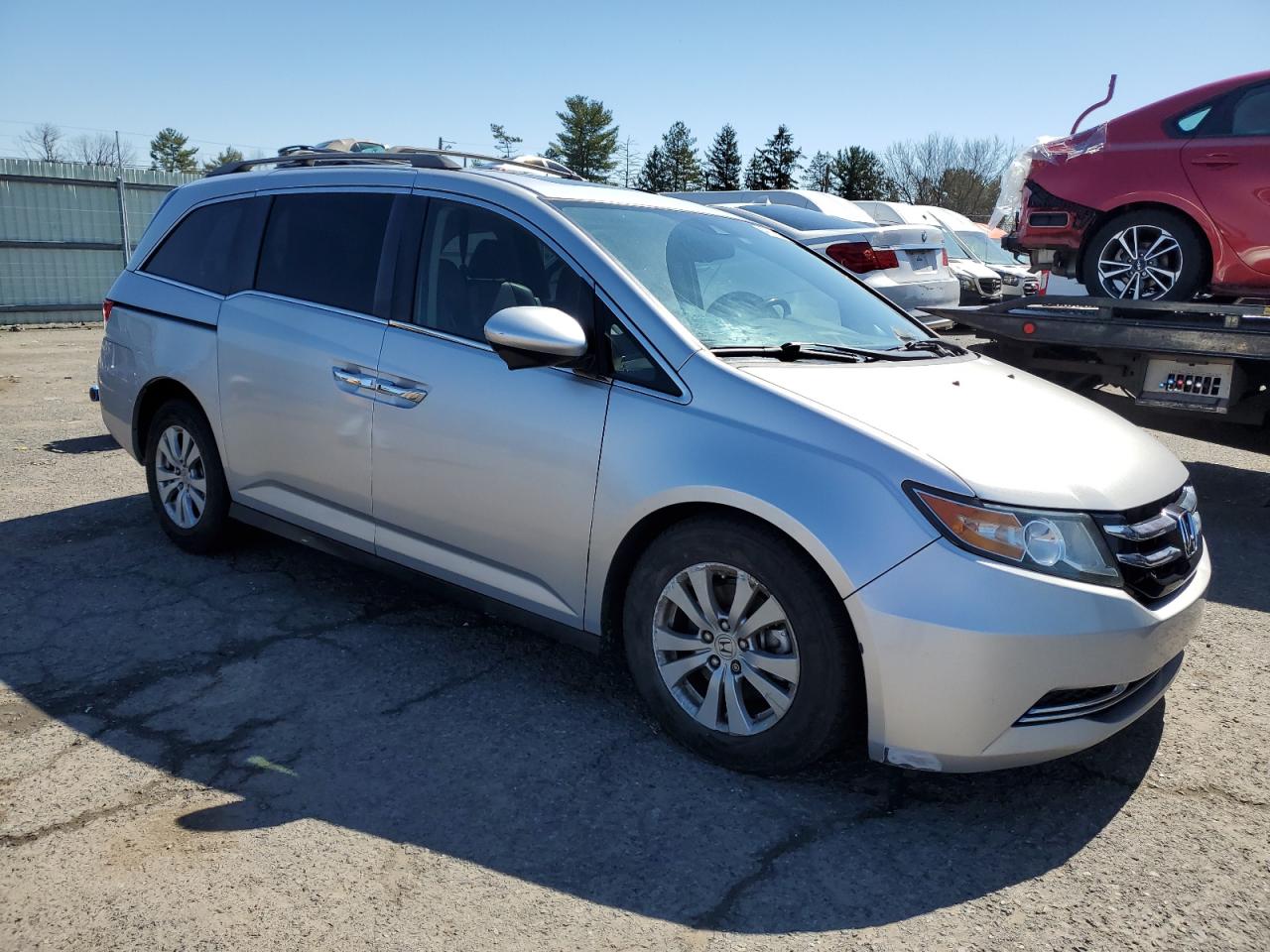 5FNRL5H63FB105551 2015 Honda Odyssey Exl