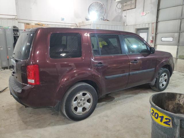 2010 Honda Pilot Lx VIN: 5FNYF3H24AB017671 Lot: 47675424