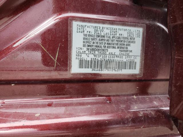 2022 Nissan Sentra Sv VIN: 3N1AB8CV9NY296379 Lot: 46714904