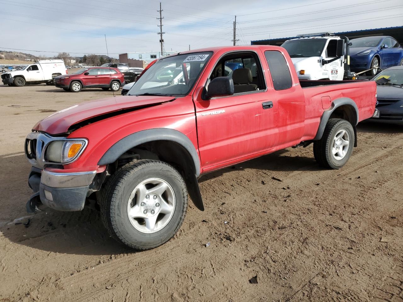 5TEWN72N24Z393809 2004 Toyota Tacoma Xtracab