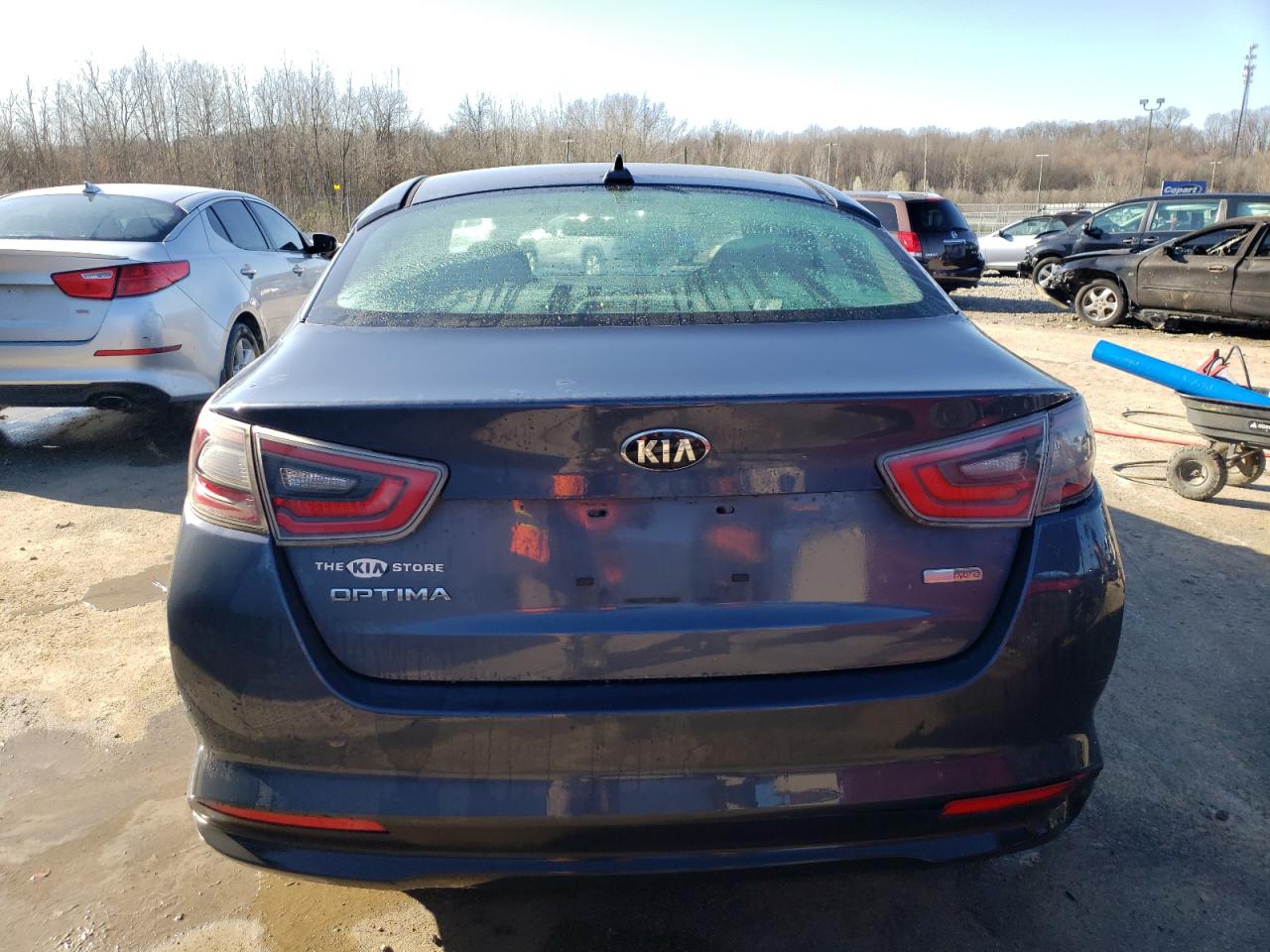 2015 Kia Optima Hybrid vin: KNAGM4AD2F5079658