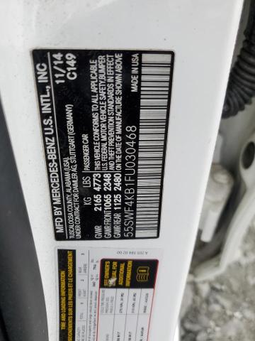 2015 MERCEDES-BENZ C 300 4MAT - 55SWF4KB1FU030468
