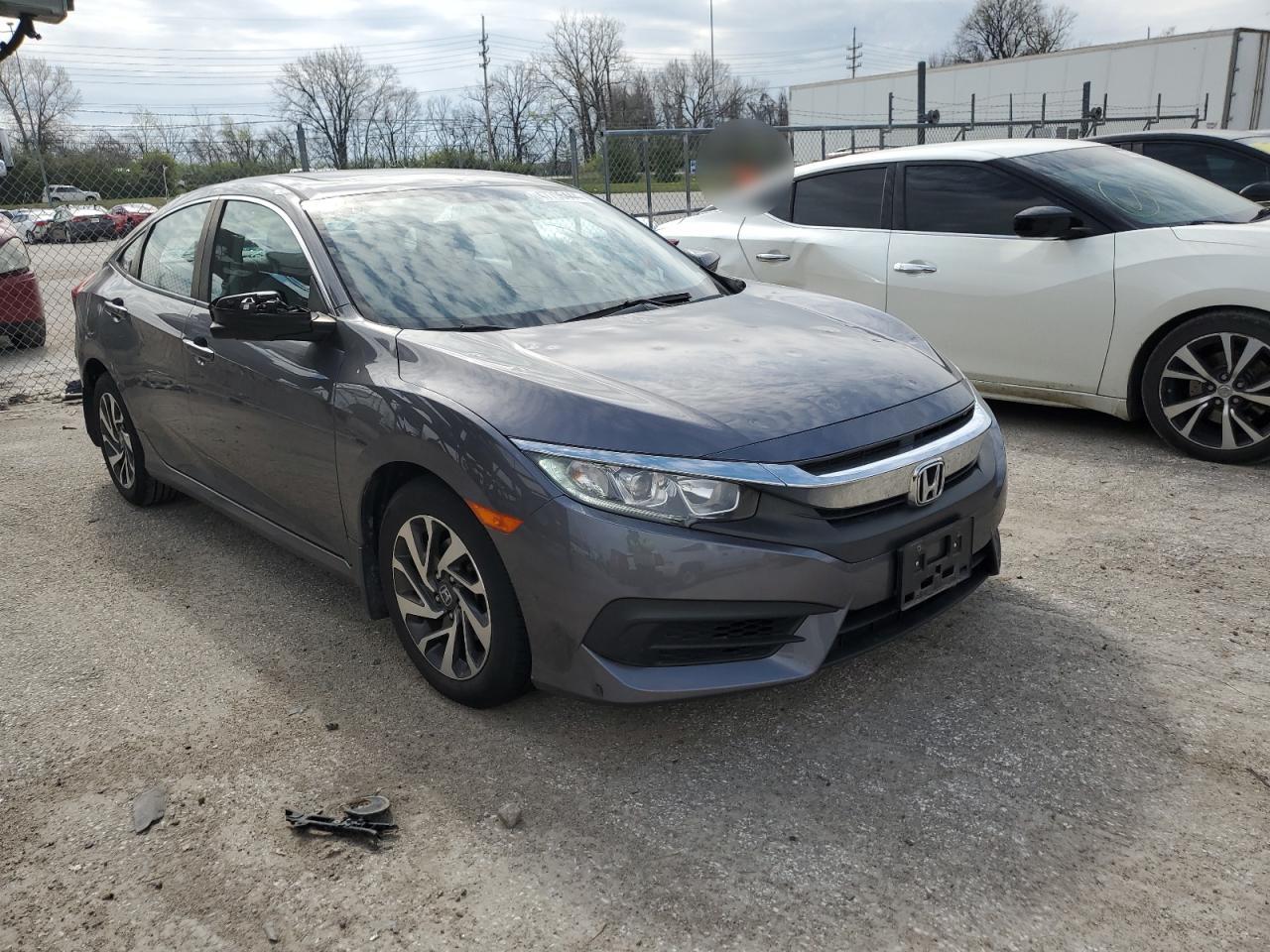 Lot #2508313958 2017 HONDA CIVIC EX