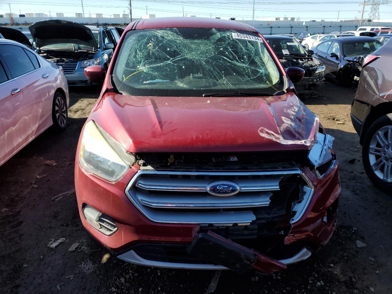 Lot #2452800432 2017 FORD ESCAPE SE