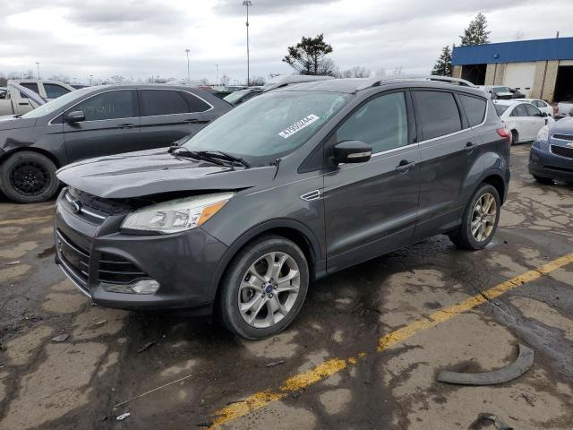 Lot #2423520196 2015 FORD ESCAPE TIT salvage car