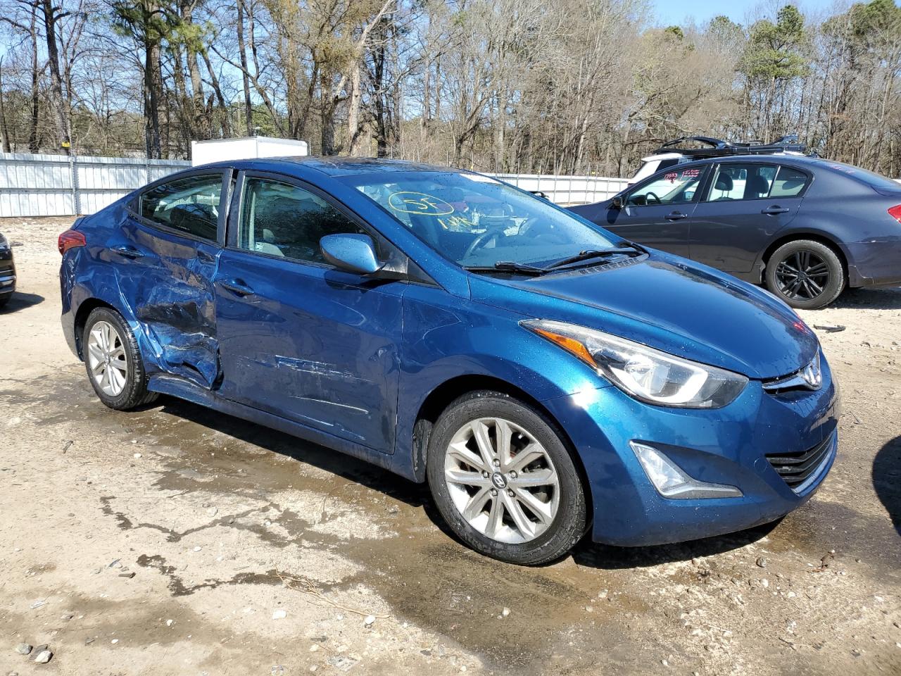 KMHDH4AE5EU201643 2014 Hyundai Elantra Se