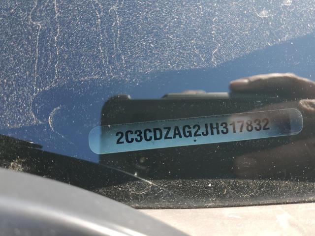 2018 DODGE CHALLENGER - 2C3CDZAG2JH317832