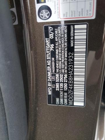 2017 MERCEDES-BENZ E 300 4MAT - WDDZF4KB8HA231932