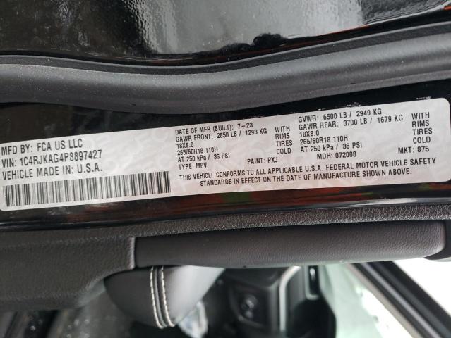 2023 JEEP GRAND CHER - 1C4RJKAG4P8897427