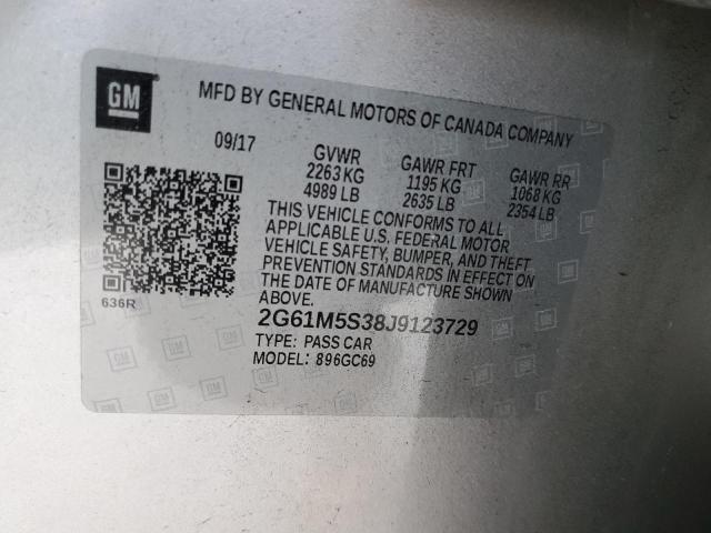 2018 CADILLAC XTS LUXURY - 2G61M5S38J9123729