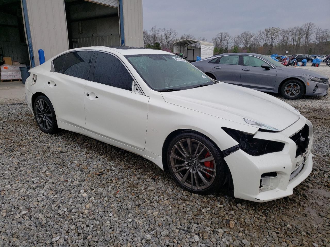 2017 Infiniti Q50 Red Sport 400 vin: JN1FV7AP3HM850955