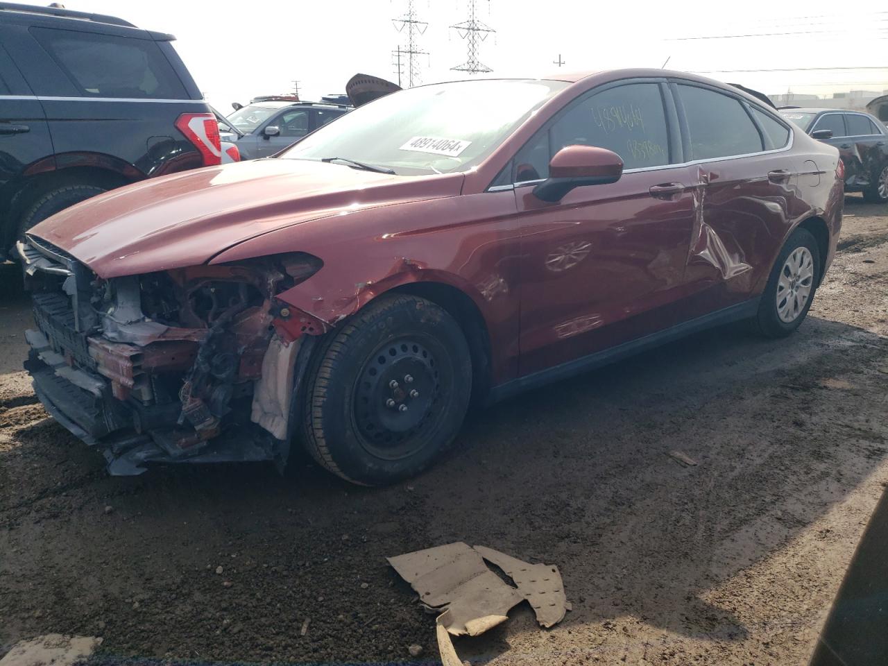 Lot #2445289442 2014 FORD FUSION S