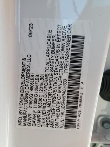 2023 Acura Tlx Tech A VIN: 19UUB5F55PA006300 Lot: 47624684