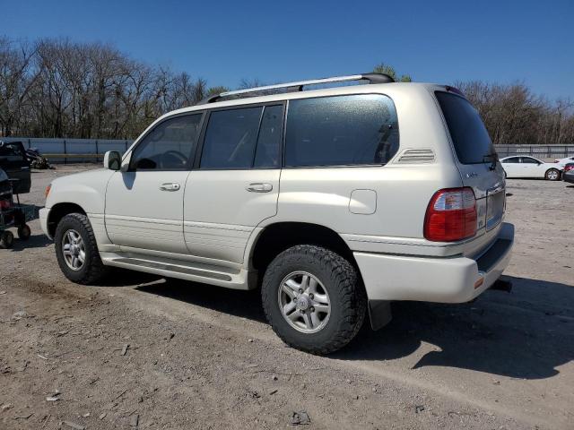 LEXUS LX 470 1998 white  gas JT6HT00W5W0018914 photo #3