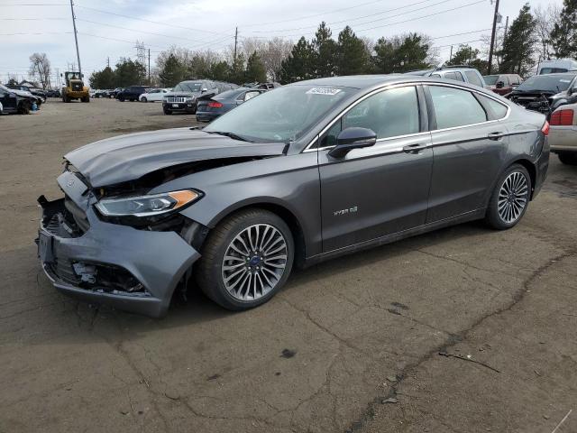 Lot #2510503403 2017 FORD FUSION TIT salvage car