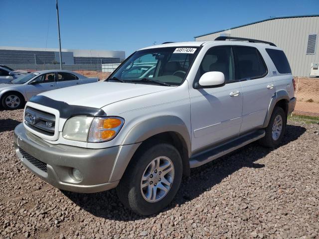 Lot #2409735536 2004 TOYOTA SEQUOIA SR salvage car