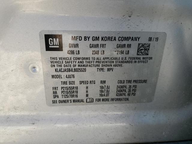 KL4CJASB4LB025520 2020 BUICK ENCORE, photo no. 13