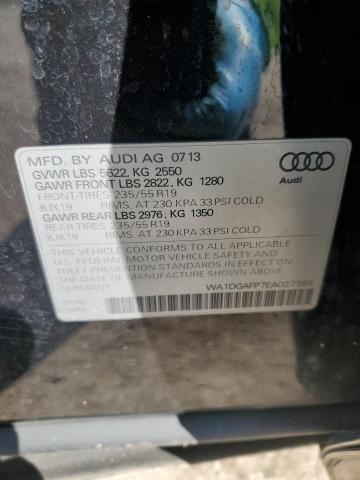 VIN WA1DGAFP7EA027389 2014 Audi Q5, Premium Plus no.13