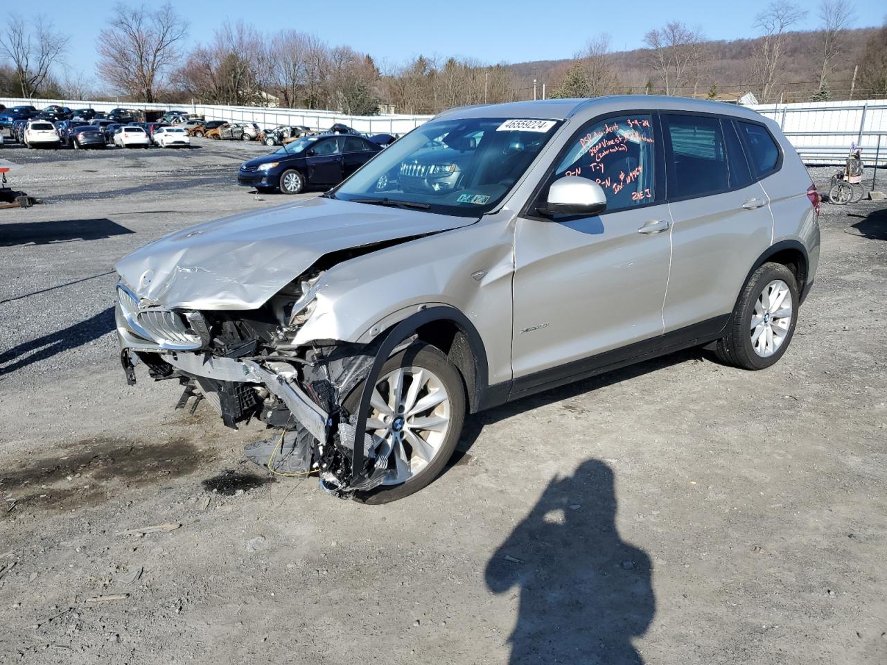 5UXWX9C5XH0T14427 2017 BMW X3 xDrive28I