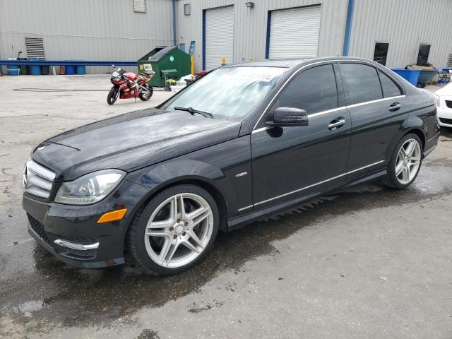  MERCEDES-BENZ C-CLASS 2012 Чорний