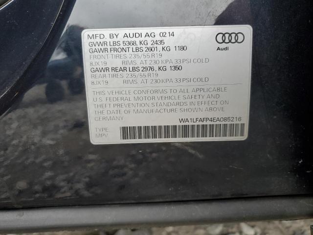 VIN WA1LFAFP4EA085216 2014 Audi Q5, Premium Plus no.14