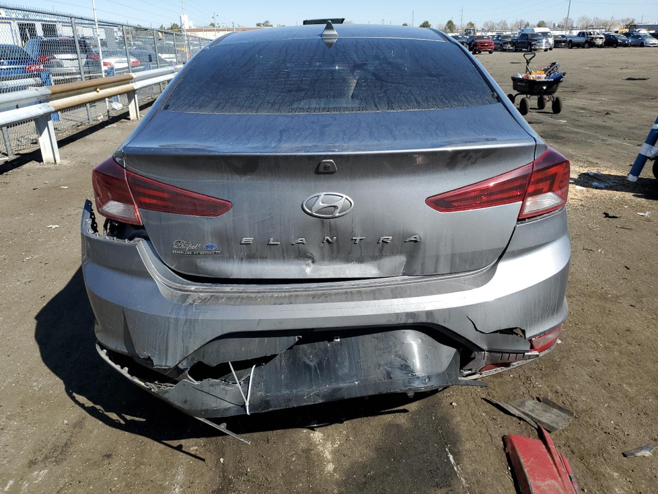 KMHD84LF6KU814744 2019 Hyundai Elantra Sel