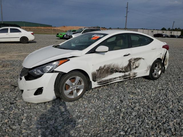 Lot #2491910051 2012 HYUNDAI ELANTRA GL salvage car