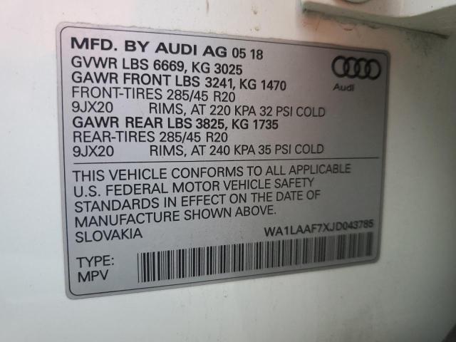 2018 Audi Q7 - Image 14