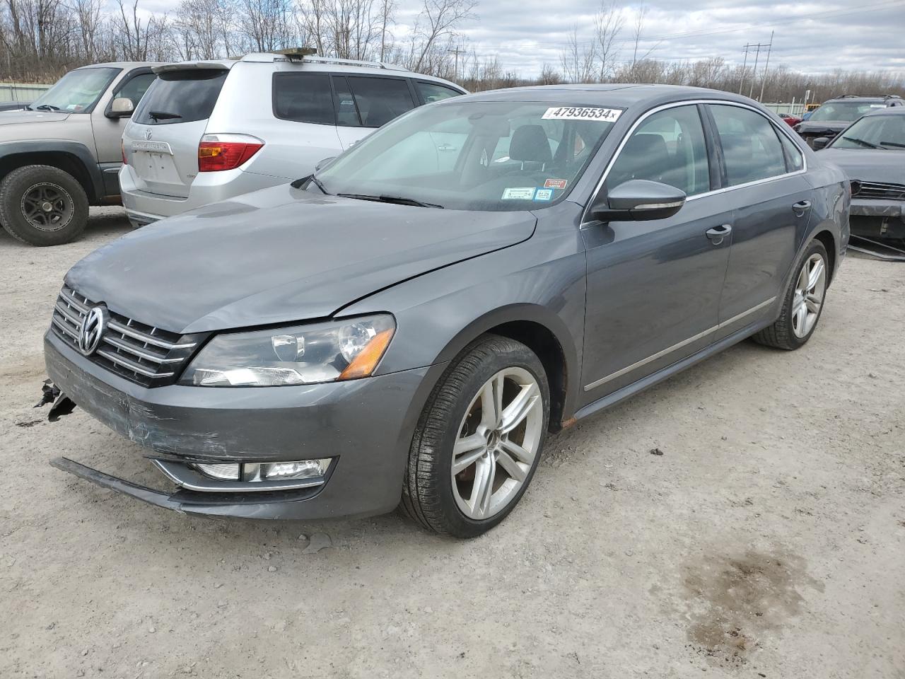 1VWCM7A36CC092184 2012 Volkswagen Passat Sel