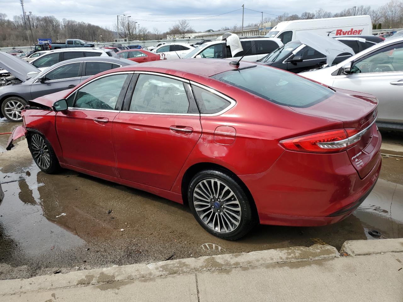 2017 Ford Fusion Se vin: 3FA6P0HDXHR170459