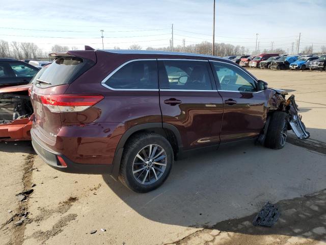 VIN 5TDJZRFHXKS729585 2019 Toyota Highlander, SE no.3