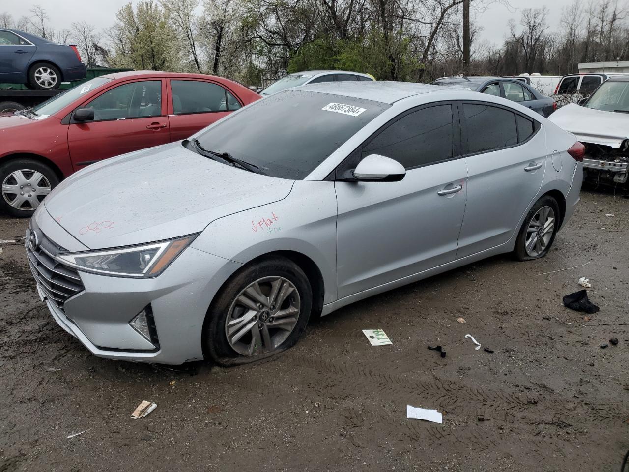 KMHD84LF0KU743573 2019 Hyundai Elantra Sel