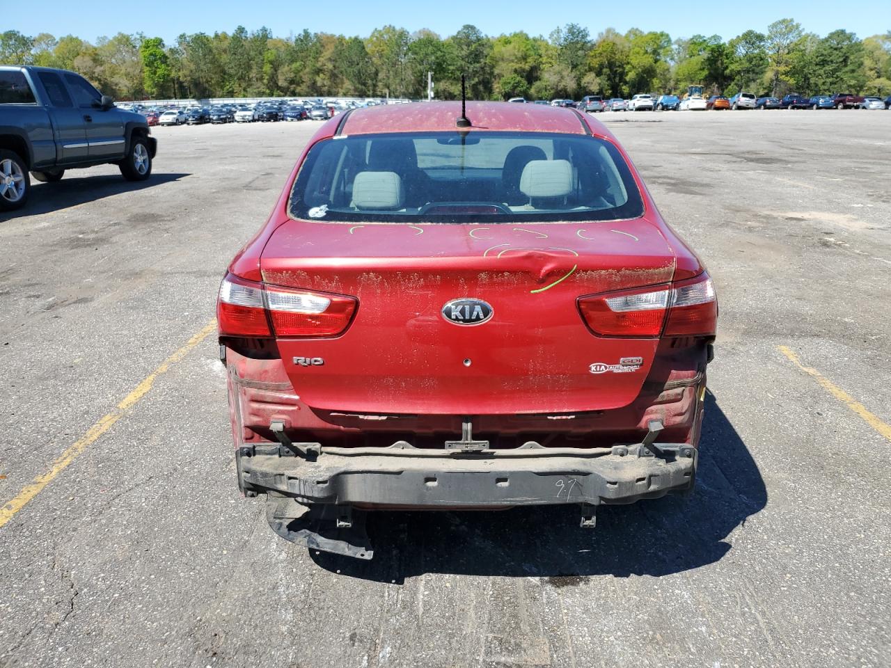 KNADM4A31E6414539 2014 Kia Rio Lx