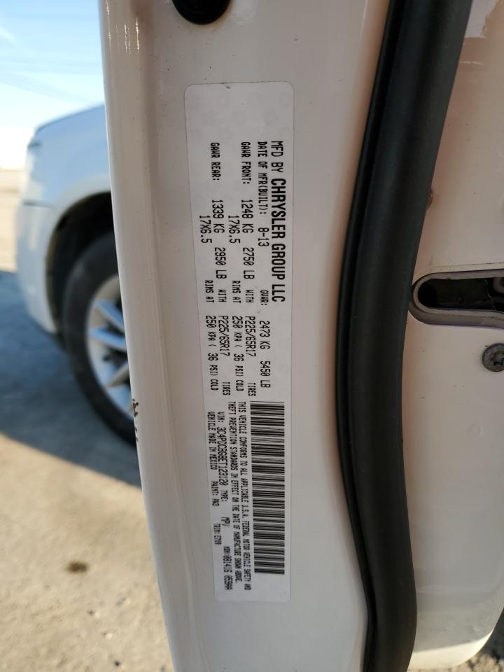 3C4PDCBG8ET123120 2014 Dodge Journey Sxt