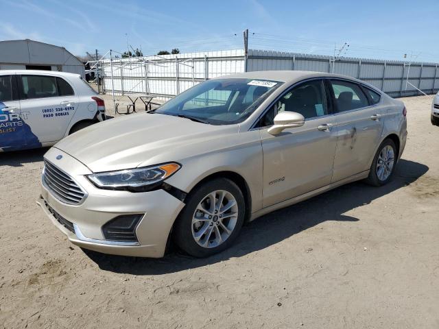 Lot #2471427083 2019 FORD FUSION SEL salvage car