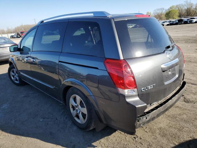 5N1BV28UX9N106562 | 2009 Nissan quest s