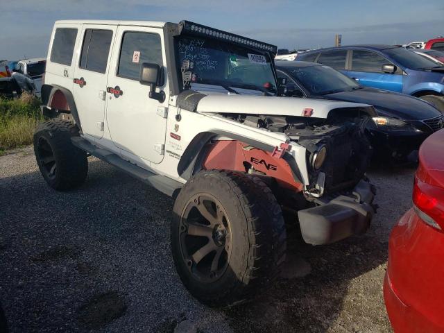 Lot #2423530214 2014 JEEP WRANGLER U salvage car