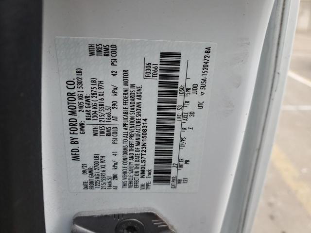 NM0LS7T23N1508314 | 2022 Ford transit connect xlt