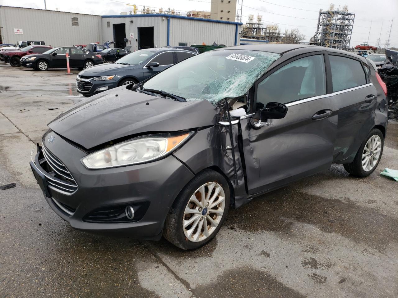 2017 Ford Fiesta Titanium vin: 3FADP4FJ9HM145752