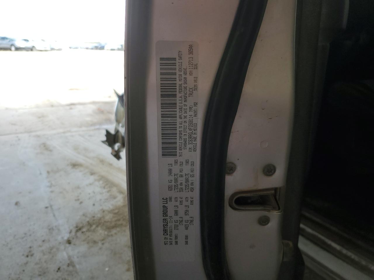 3C63RRGLXFG568114 2015 Ram 3500 St